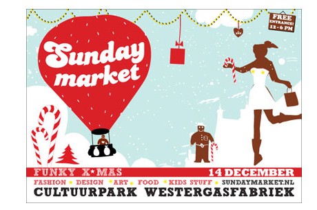 Rijkswachters op de SundayMarket Amsterdam